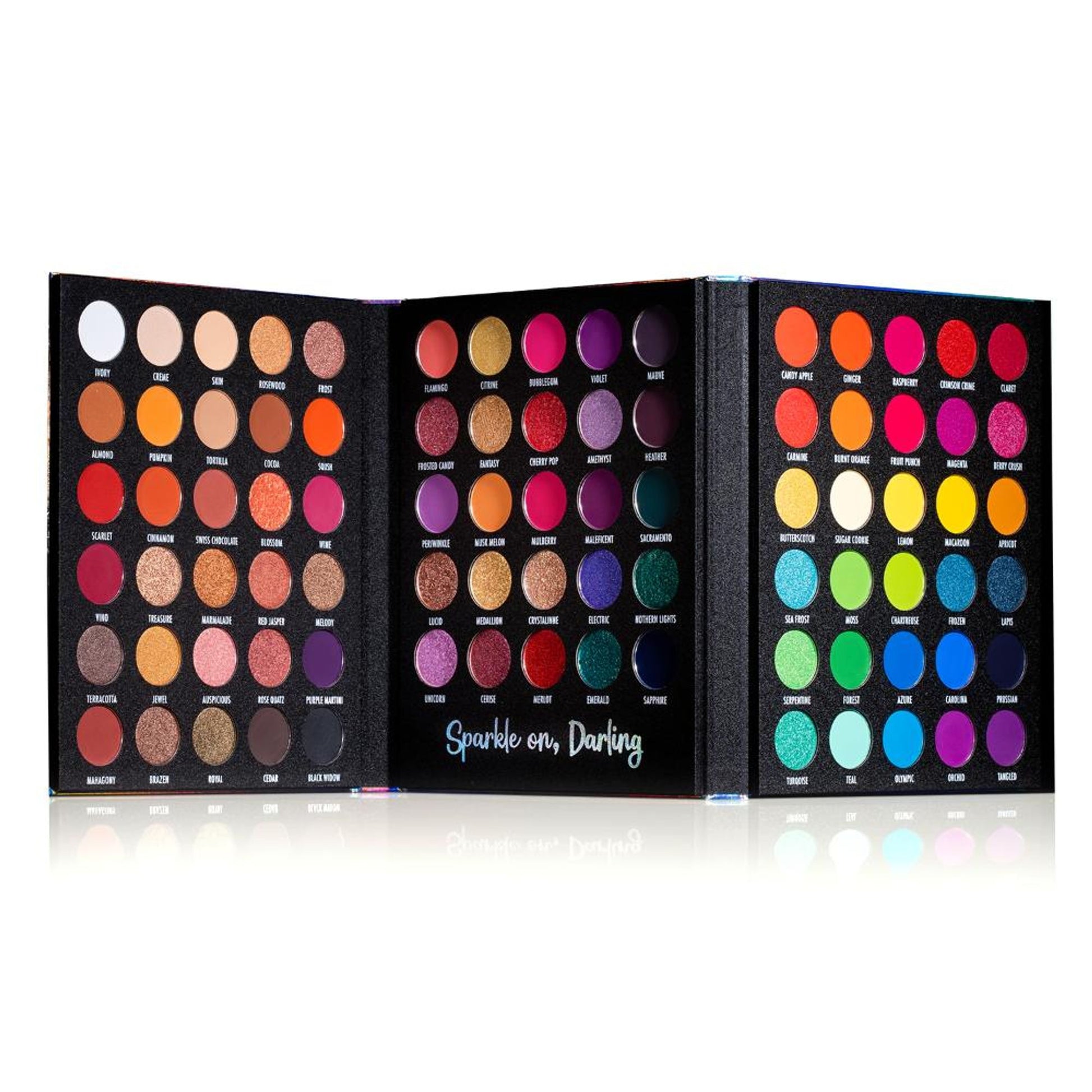 PAC Studio Take Cover Eyeshadow Book Palette - Versatile MUA Palette, Highly Pigmented Blends Effortlessly - Distacart
