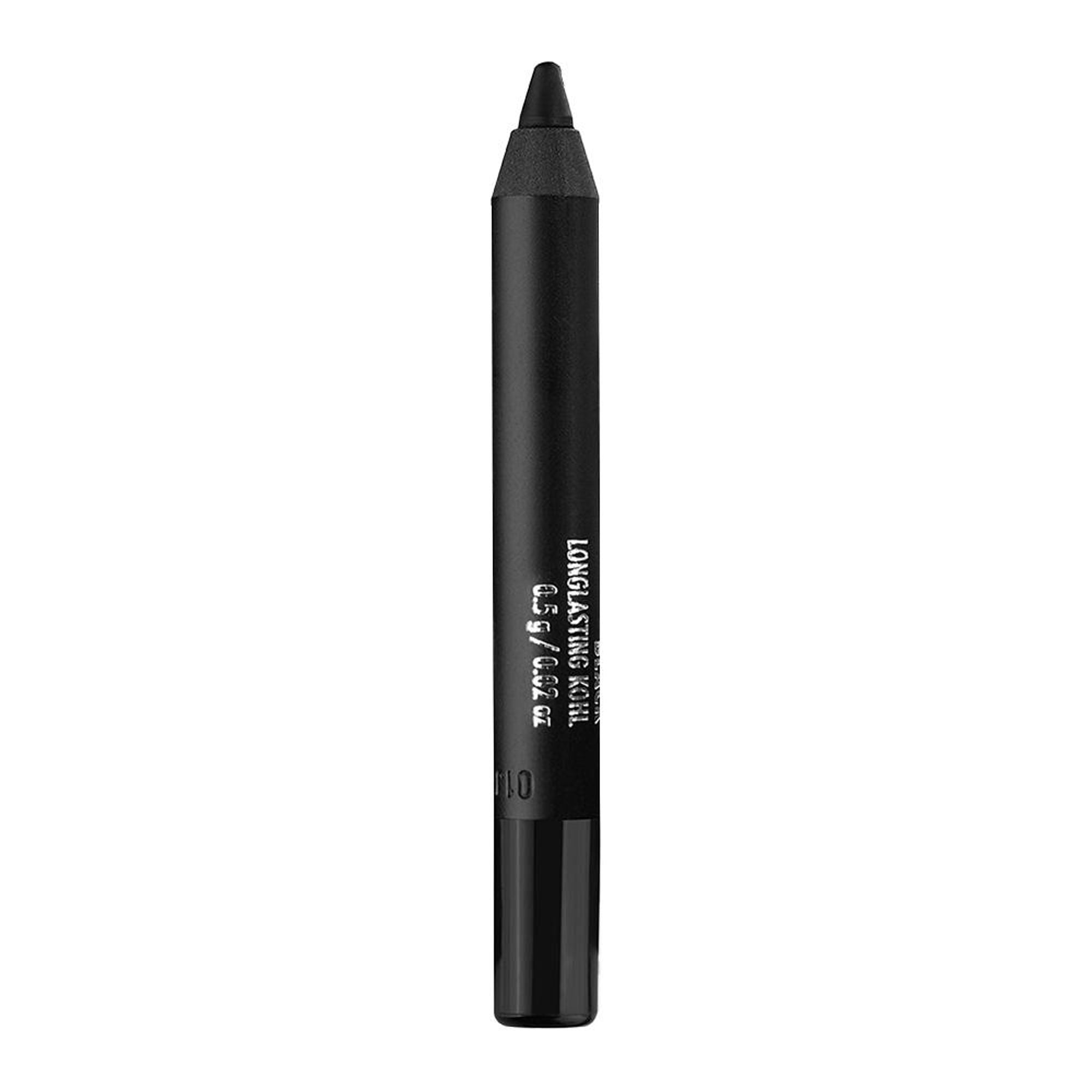 PAC Studio Longlasting Kohl Pencil Mini Black - Waterproof Intense Payoff, One Swipe Application