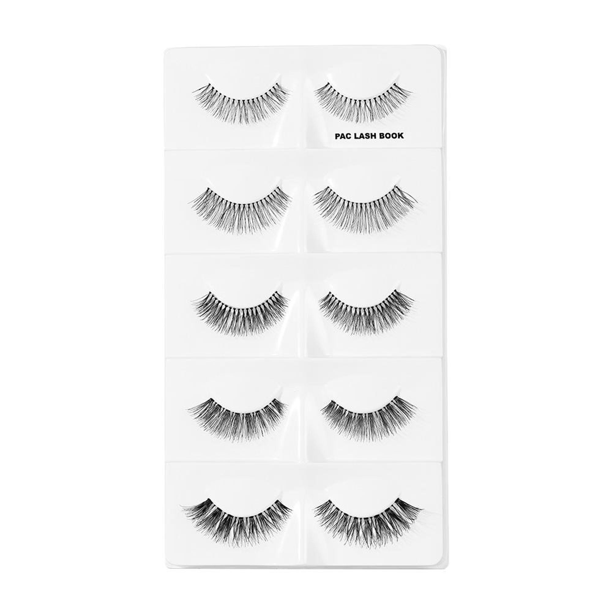 PAC Studio Lash Book Season 1 - Mix of Natural & Bold Lashes, Reusable up to 12X, Lightweight All-Day Wear - Distacart