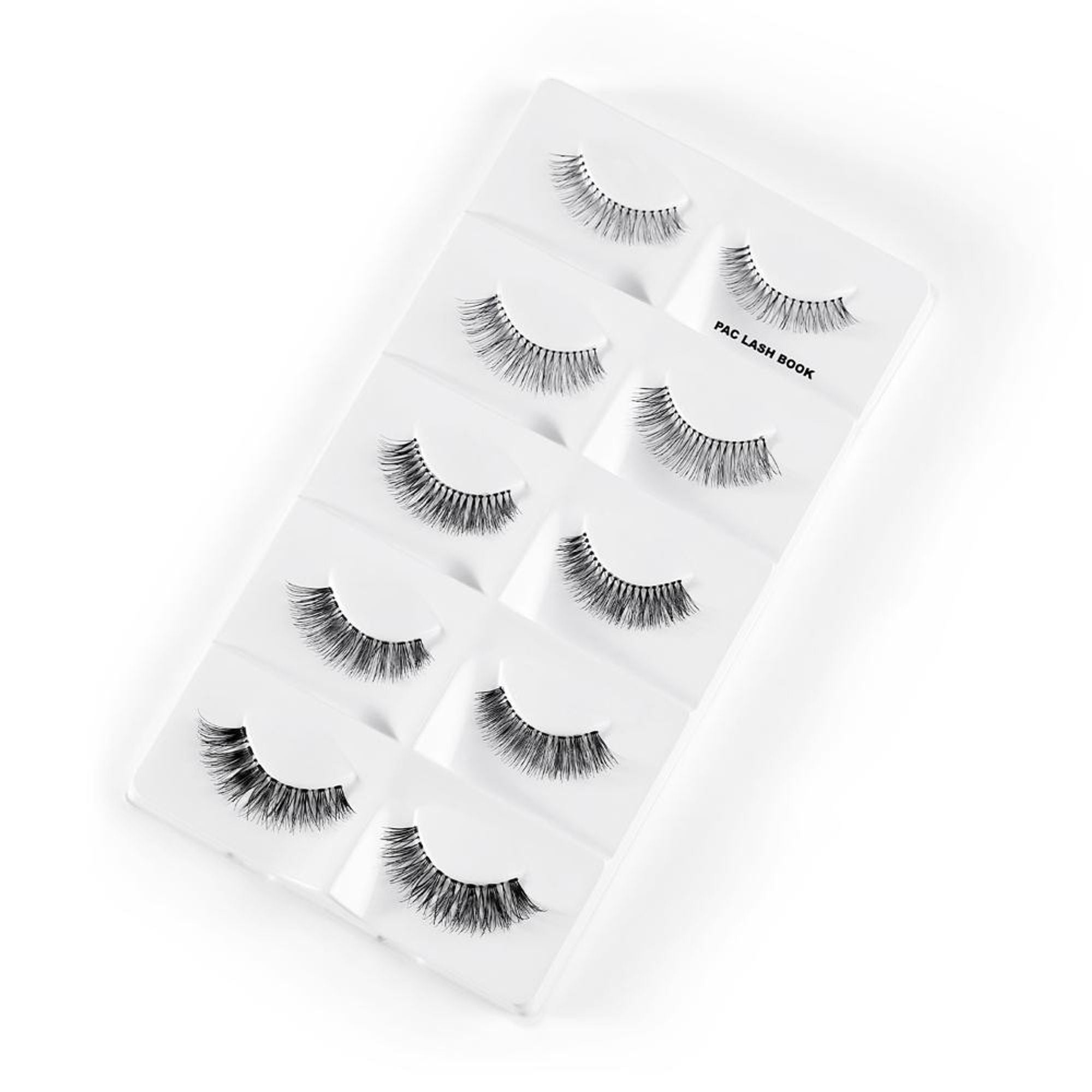 PAC Studio Lash Book Season 1 - Mix of Natural & Bold Lashes, Reusable up to 12X, Lightweight All-Day Wear - Distacart