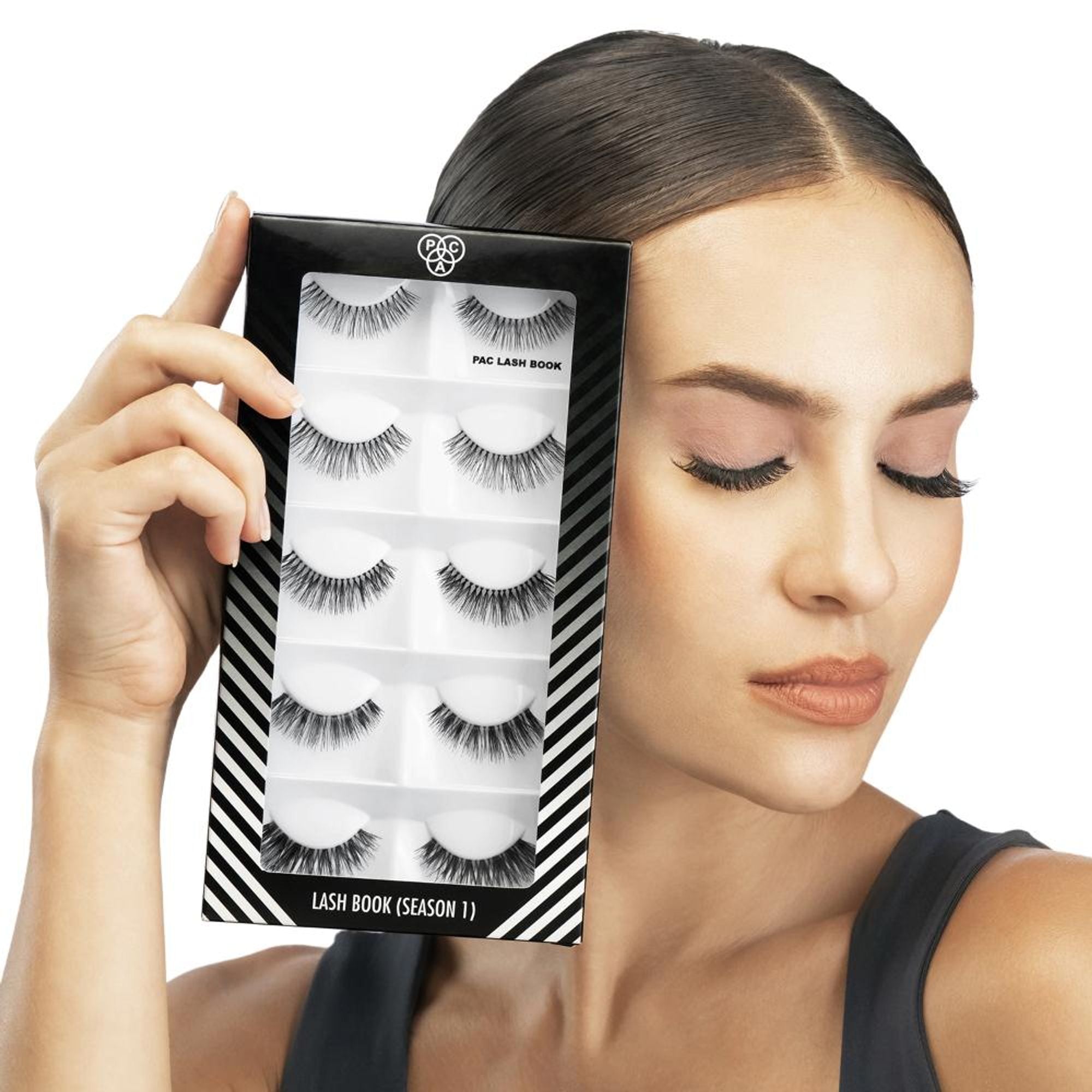 PAC Studio Lash Book Season 1 - Mix of Natural & Bold Lashes, Reusable up to 12X, Lightweight All-Day Wear - Distacart