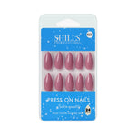 Thumbnail for shills professional reusable press on nails almond spn628