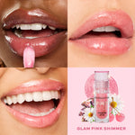 Thumbnail for Makeup Revolution Pout Lip Oil - Pink Shimmer - Distacart
