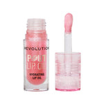 Thumbnail for Makeup Revolution Pout Lip Oil - Pink Shimmer - Distacart
