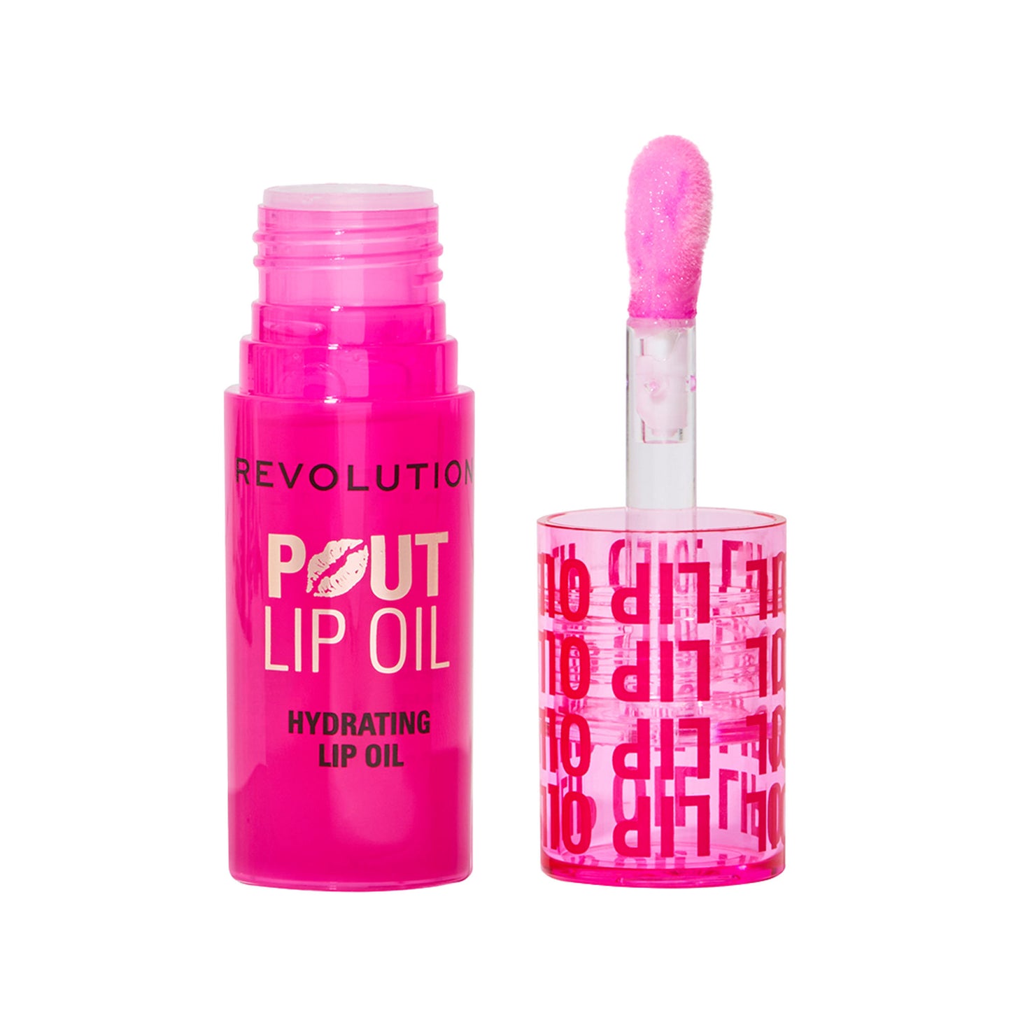 Makeup Revolution Pout Lip Oil - Raspberry Pink - Distacart
