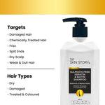 Thumbnail for The Skin Story Sulphate Free Keratin Smooth Shampoo For Dry Damaged Hair - Distacart