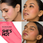 Thumbnail for IRIS COSMETICS Oh! She Blushes Liquid Blush - Bright Pink - Distacart