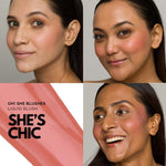 Thumbnail for IRIS COSMETICS Oh! She Blushes Liquid Blush - Nude Pink - Distacart