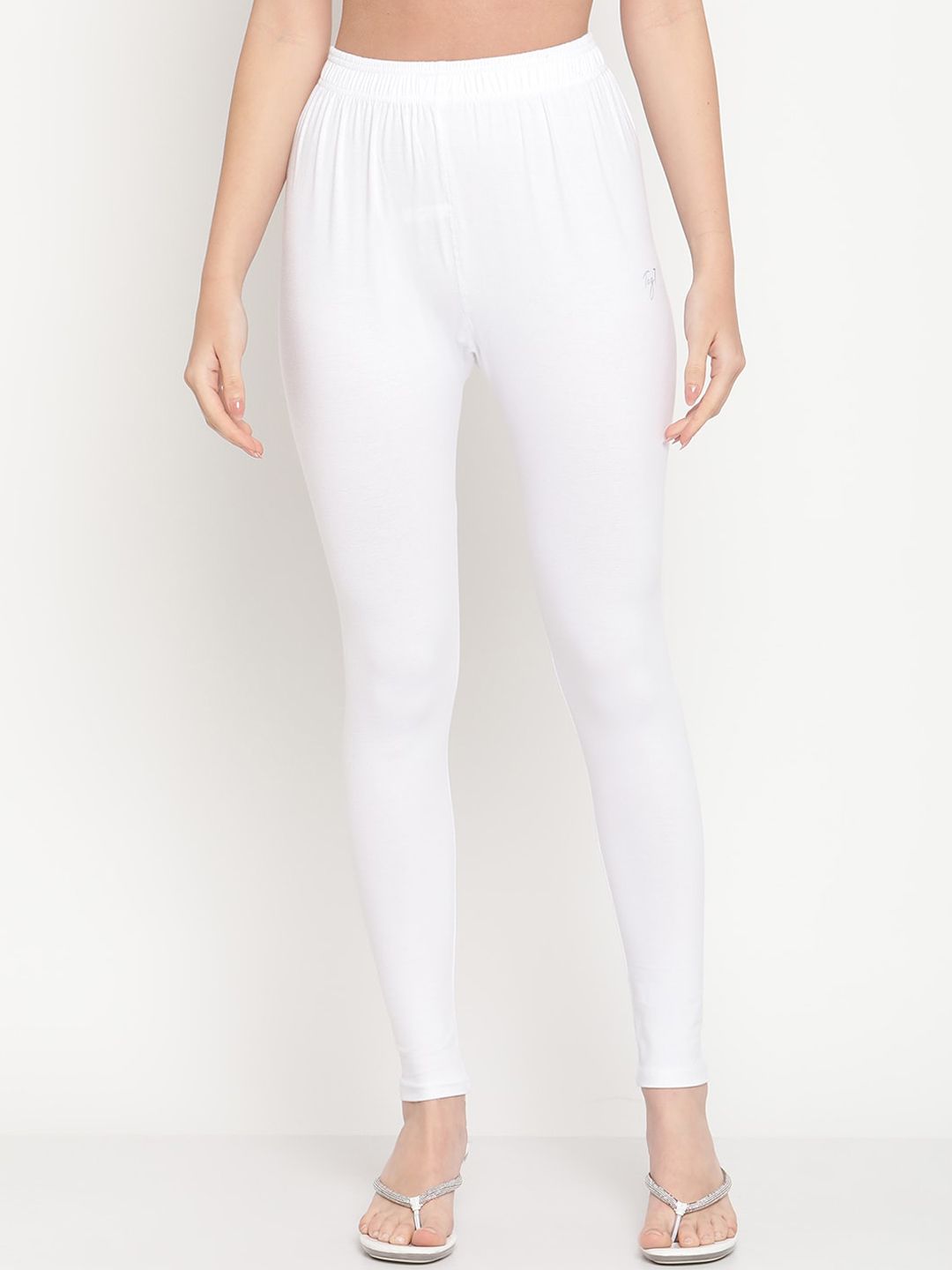 TAG 7 Women Pack Of 2 Solid Ankle-Length Leggings - Distacart