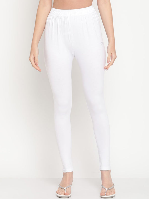 TAG 7 Women Pack Of 2 Solid Ankle-Length Leggings - Distacart