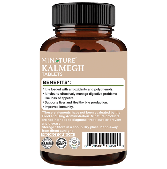 Minature Kalmegh Tablet