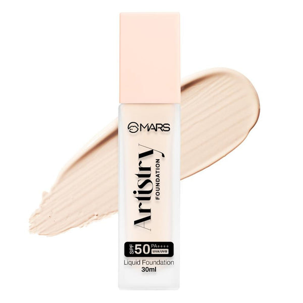 MARS Artistry Liquid Foundation - 01-Warm Vanilla