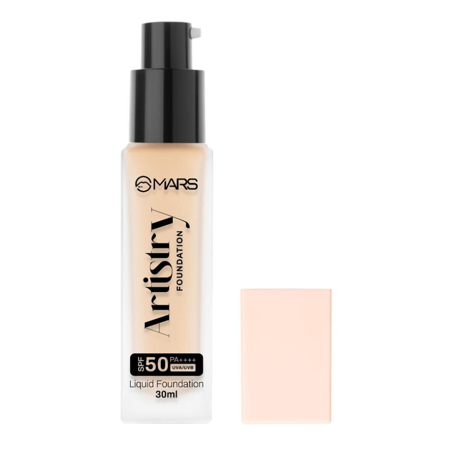 MARS Cosmetics Artistry Liquid Foundation - 02-Soft Beige - Distacart