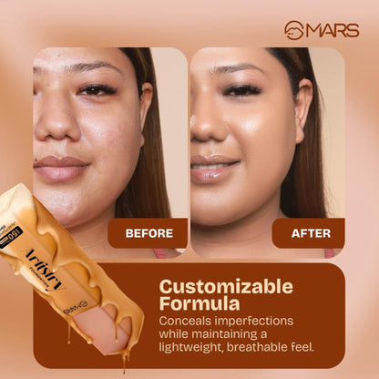 MARS Cosmetics Artistry Liquid Foundation - 05-Butterscotch - Distacart