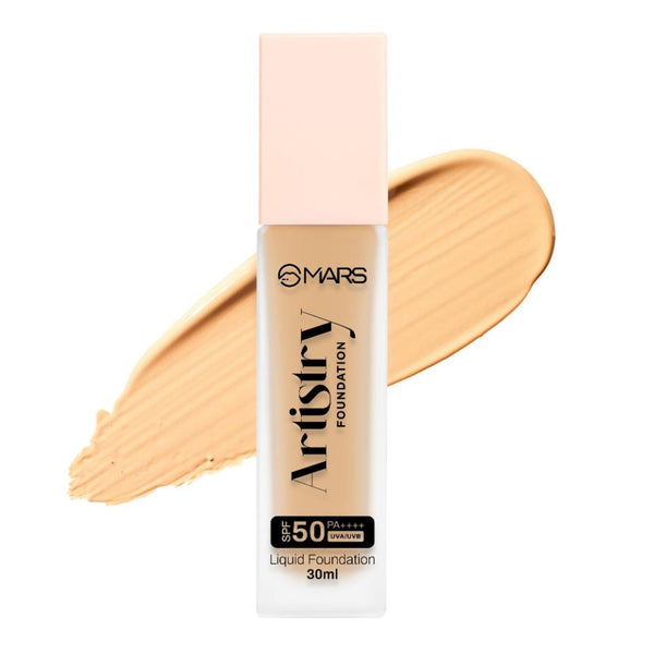 MARS Artistry Liquid Foundation - 07-Golden Sand
