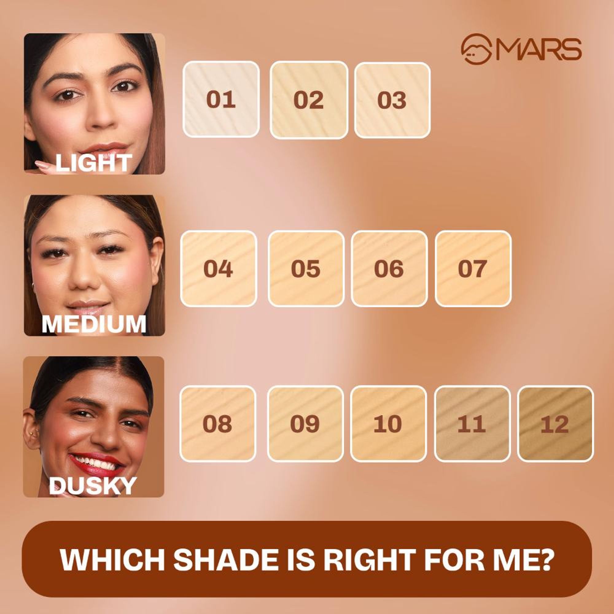 MARS Cosmetics Artistry Liquid Foundation - 07-Golden Sand