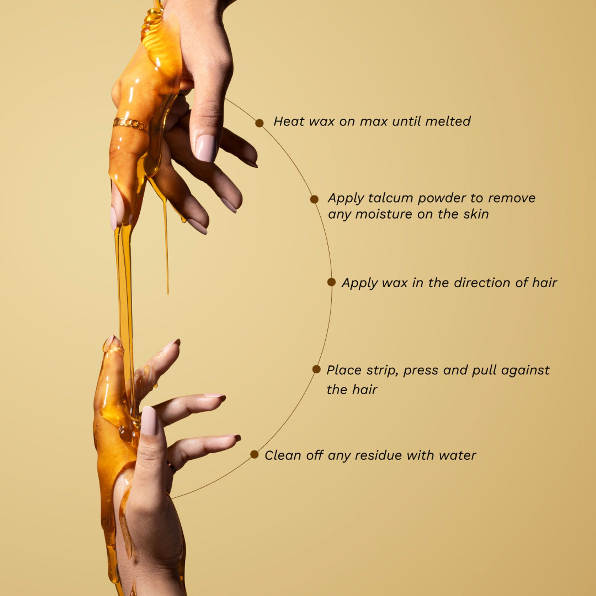 The Body Care Lemon Honey Hot Wax