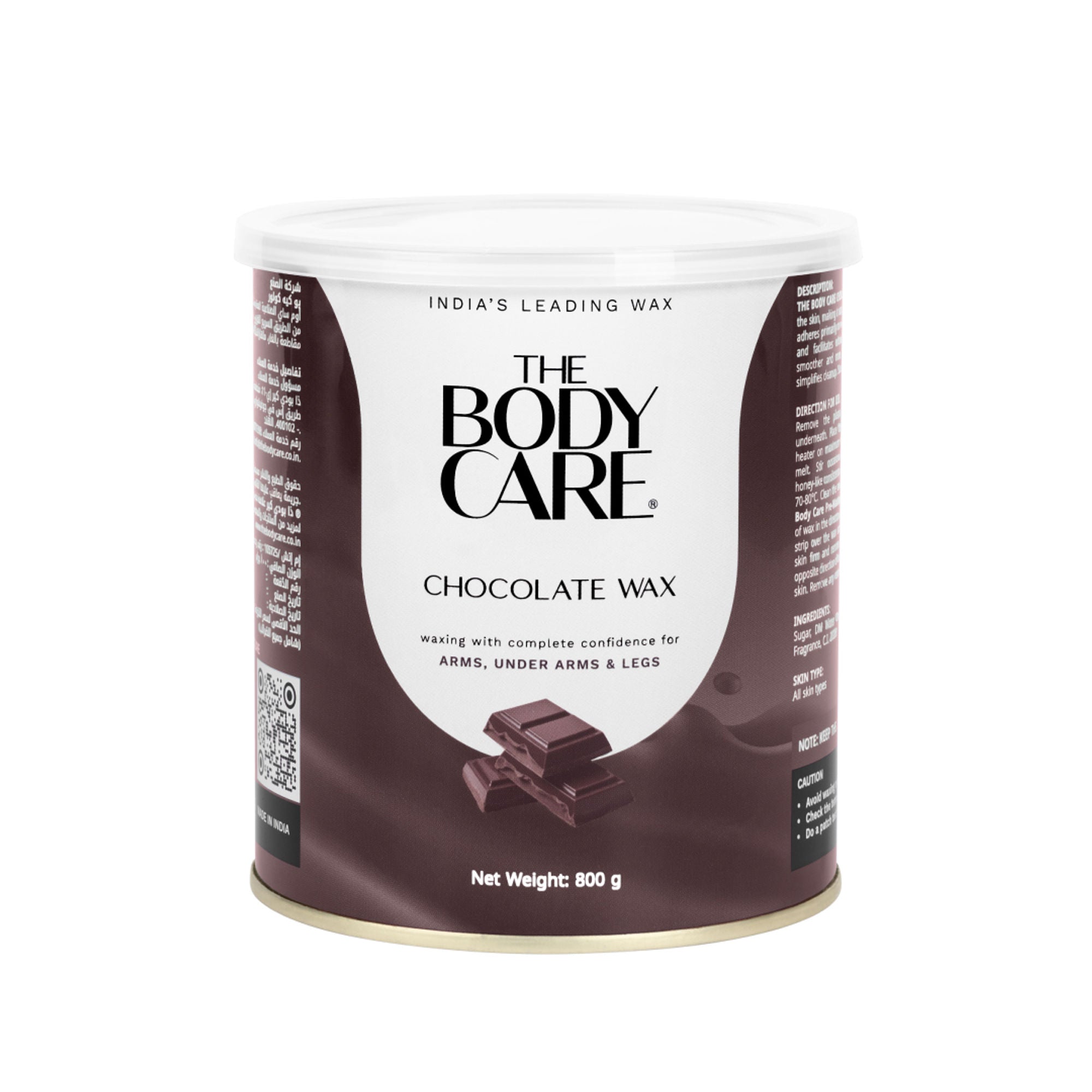 The Body Care Natural Chocolate Wax