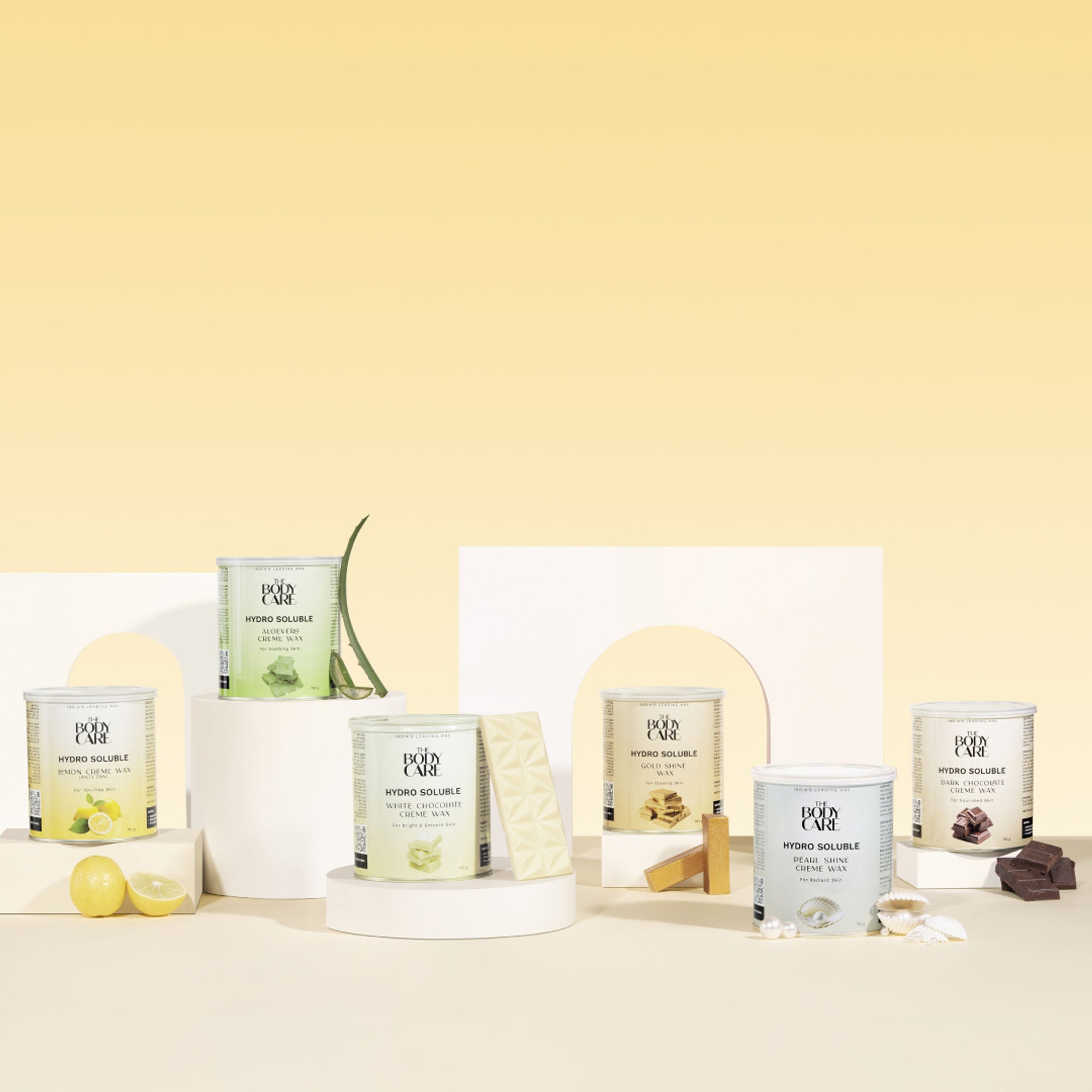 The Body Care Hydrosoluble Lemon Creme Wax (Anti Tan)