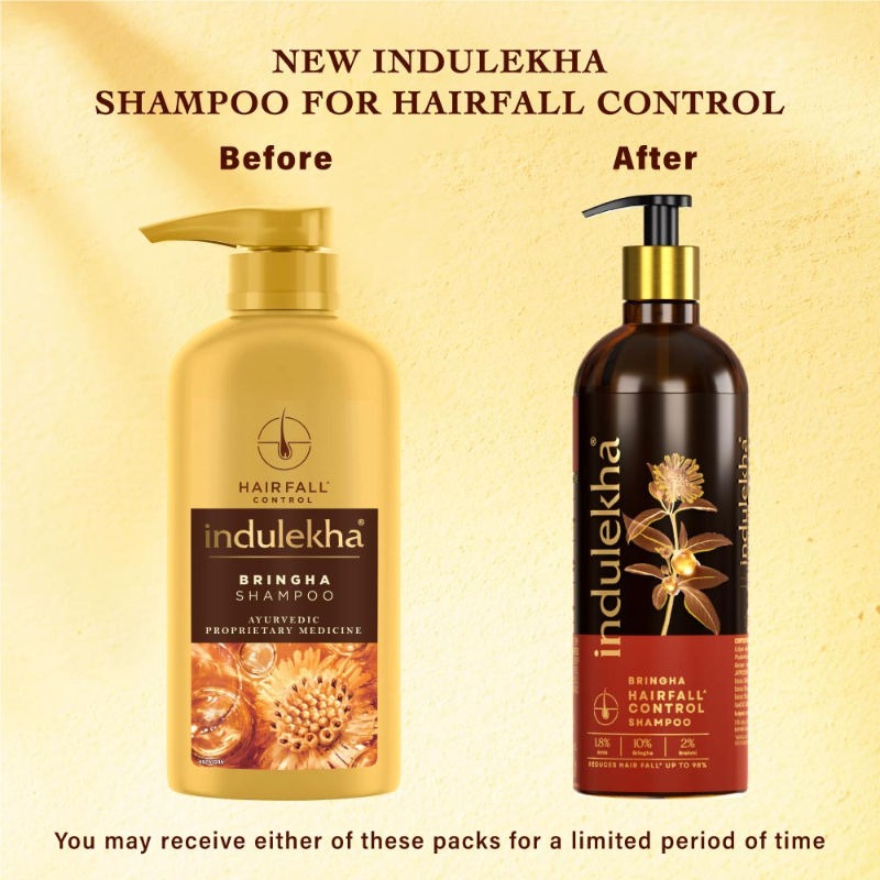 Indulekha Bringha Hair Oil and Hair Fall Shampoo Combo