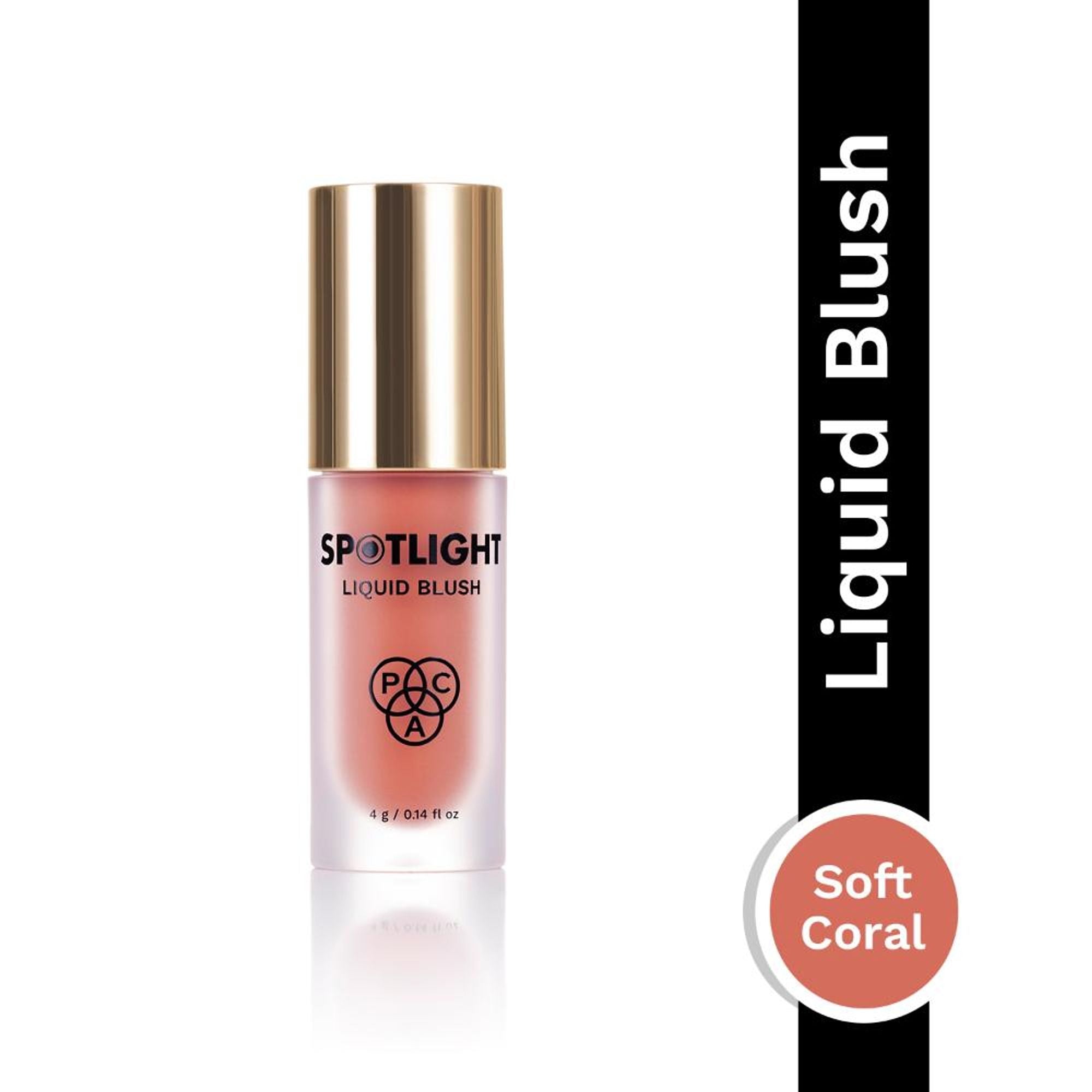 PAC Spotlight Liquid Blush - Soft Coral
