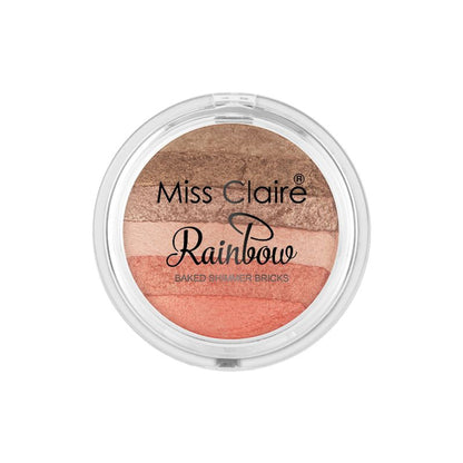 Miss Claire Rainbow Baked Shimmer Bricks - 2 - Distacart