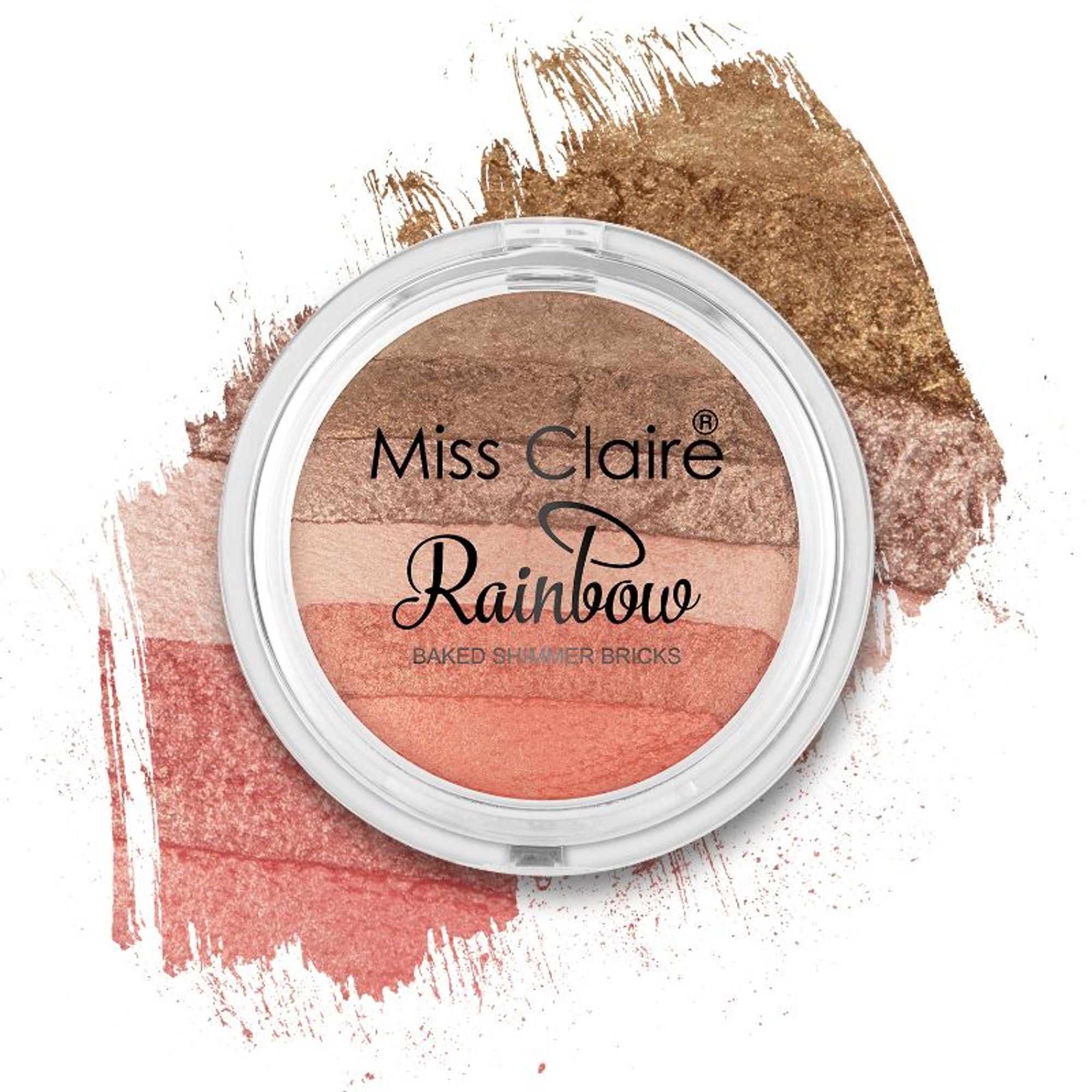 Miss Claire Rainbow Baked Shimmer Bricks - 2