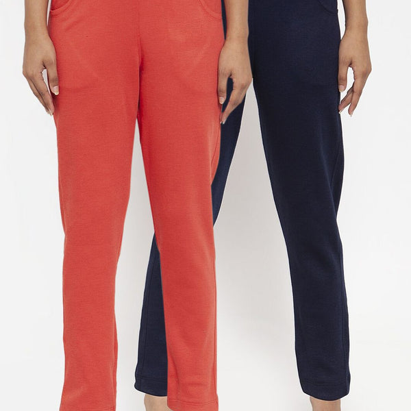 TAG 7 Women Pack of 2 Solid Acrylic Leggings - Distacart