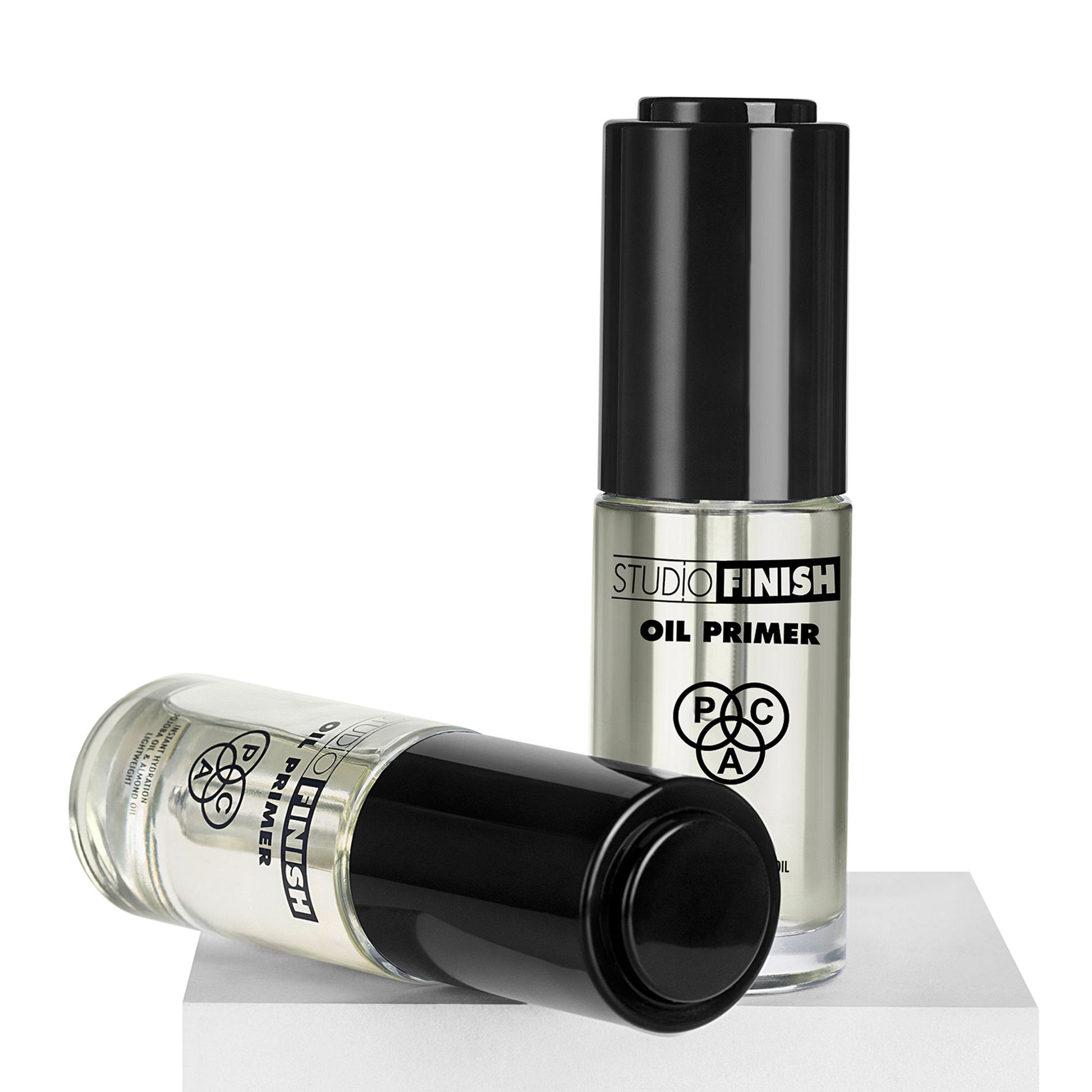 PAC Studio Finish Oil Primer For Dry Skin - UltraLight, Fast Absorbing, Jojoba Oil Hydrates Skin - Distacart