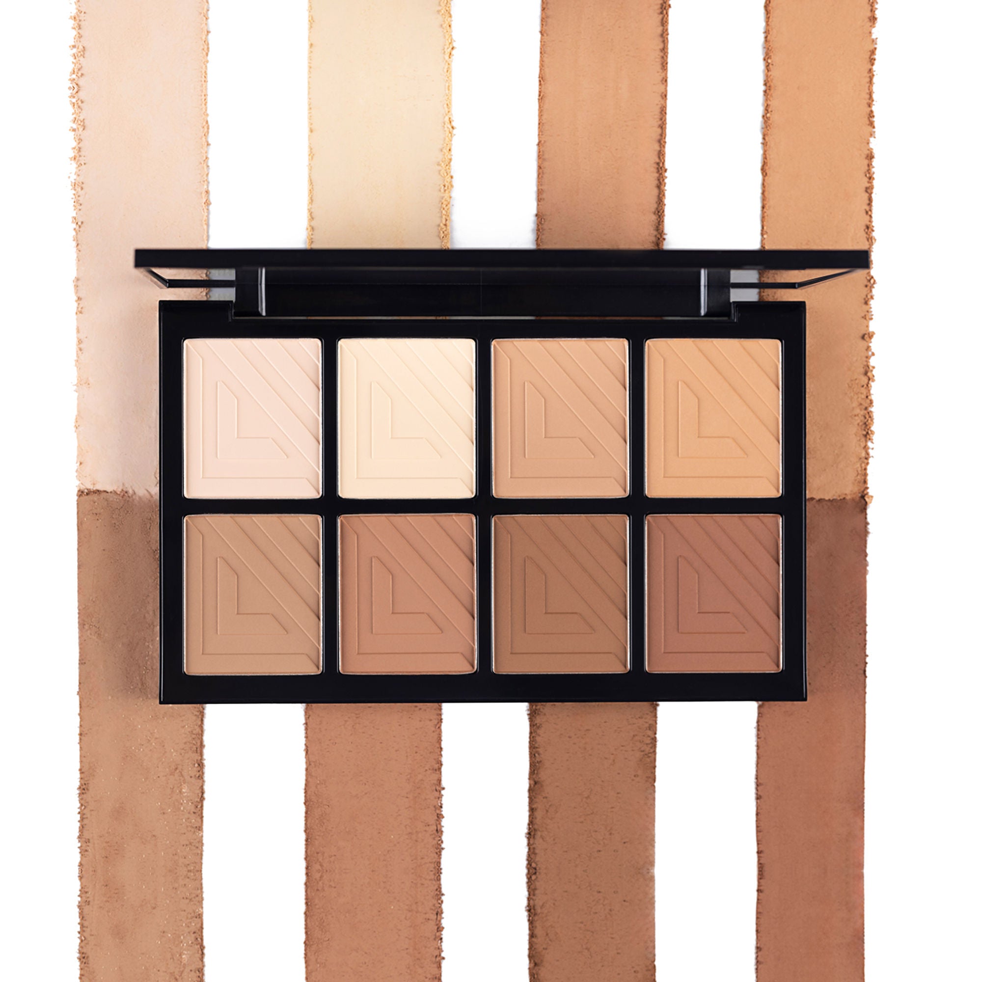 PAC Studio Spotlight Contour Palette X8 - All in One MUA Palette, High Payoff, Shades for every Skin Tone - Distacart