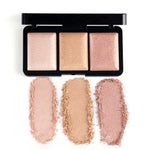 Thumbnail for PAC Studio Trio Glow Highlighter X3 Pink - Ultra Blinding Finish, Silky Smooth Texture, Blends Seamlessly
