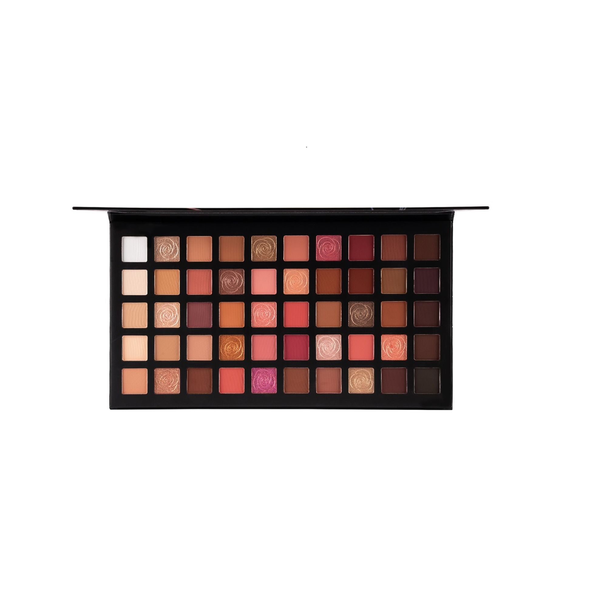 PAC Studio Rock & Rose Eyeshadow Palette - Blendable Mattes, Shimmers & Chromes, Perfect Transition Shades - Distacart