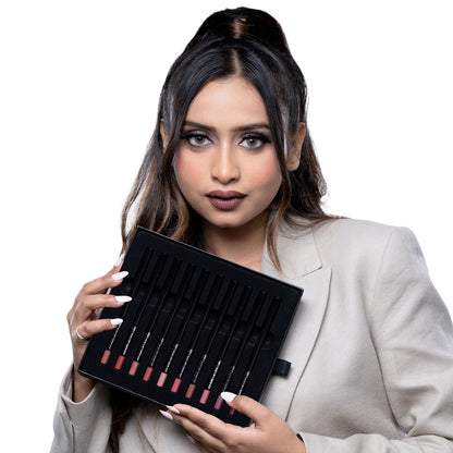 PAC Studio 24H Lip Liner Kit Everyday Nude - 24H Comfortable Wear, Highly Pigmented, Waterproof Smudgeproof - Distacart