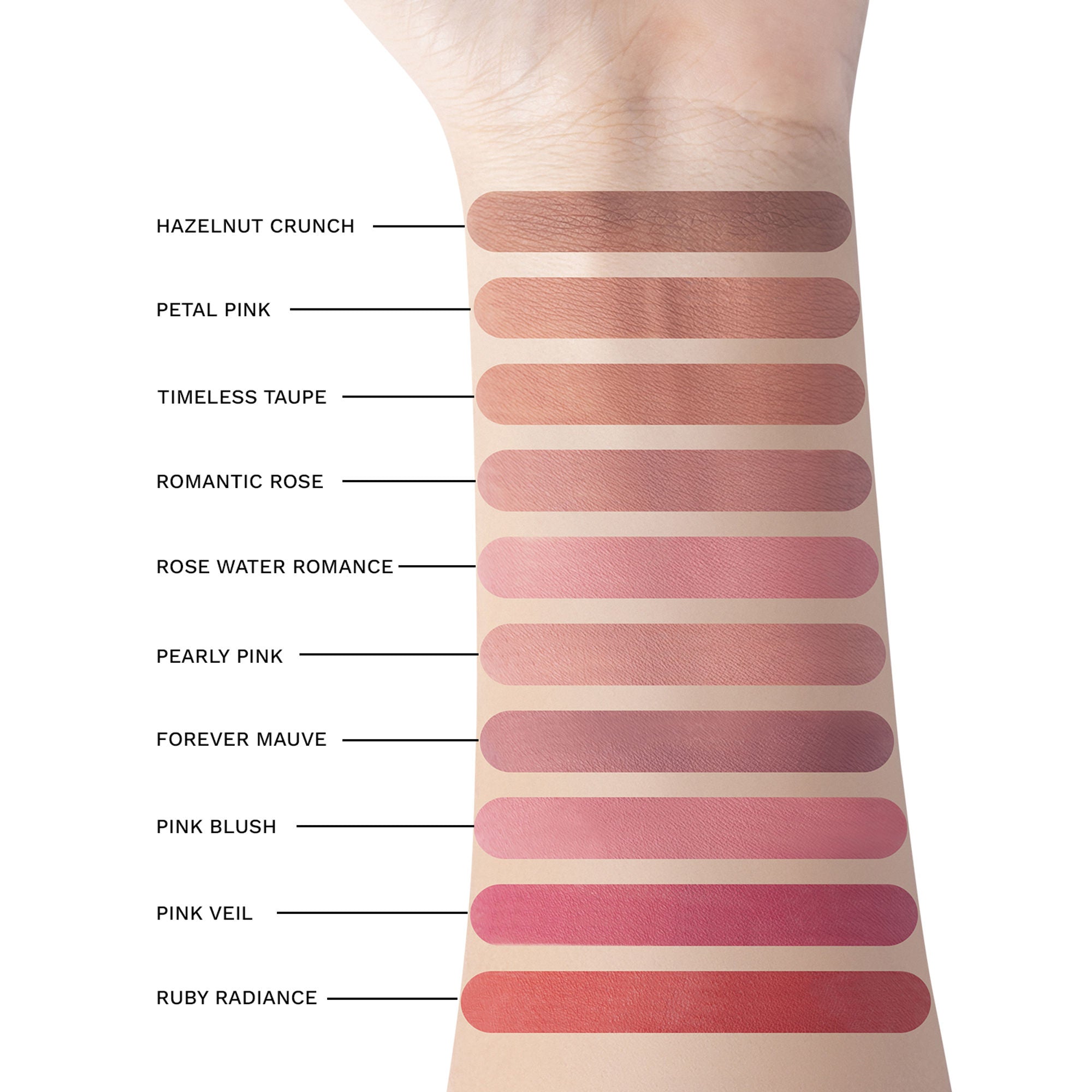 PAC Studio 24H Lip Liner Kit Bridal - 24H Comfortable Wear, Highly Pigmented, Waterproof & Smudgeproof