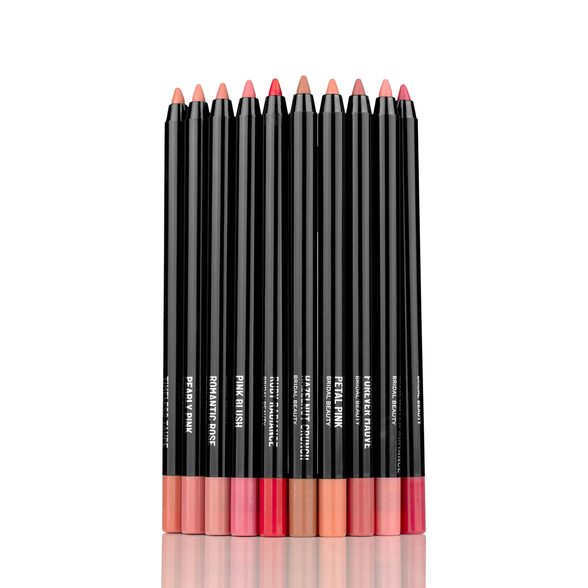 PAC Studio 24H Lip Liner Kit Bridal - 24H Comfortable Wear, Highly Pigmented, Waterproof & Smudgeproof
