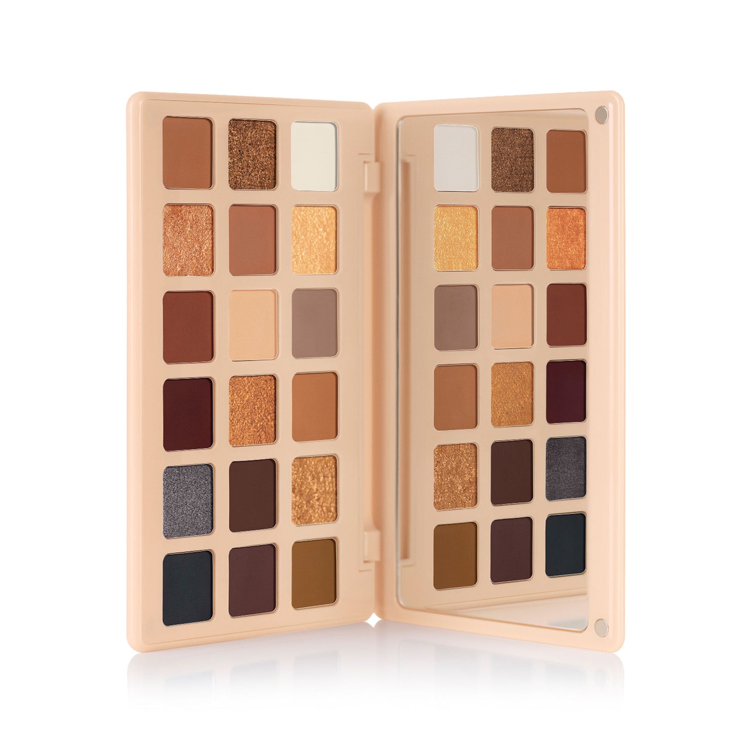 PAC Studio On The Go Glam Eyeshadow Palette - Nude - Distacart