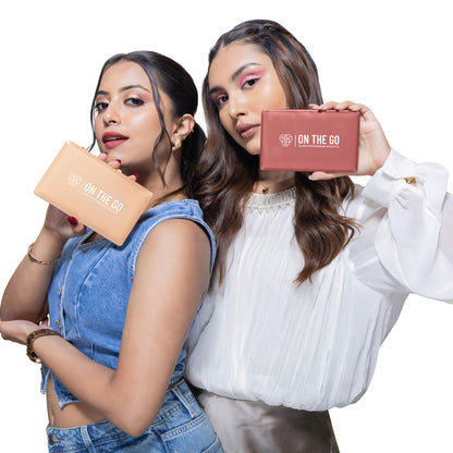 PAC Studio On The Go Glam Eyeshadow Palette - Nude - Distacart