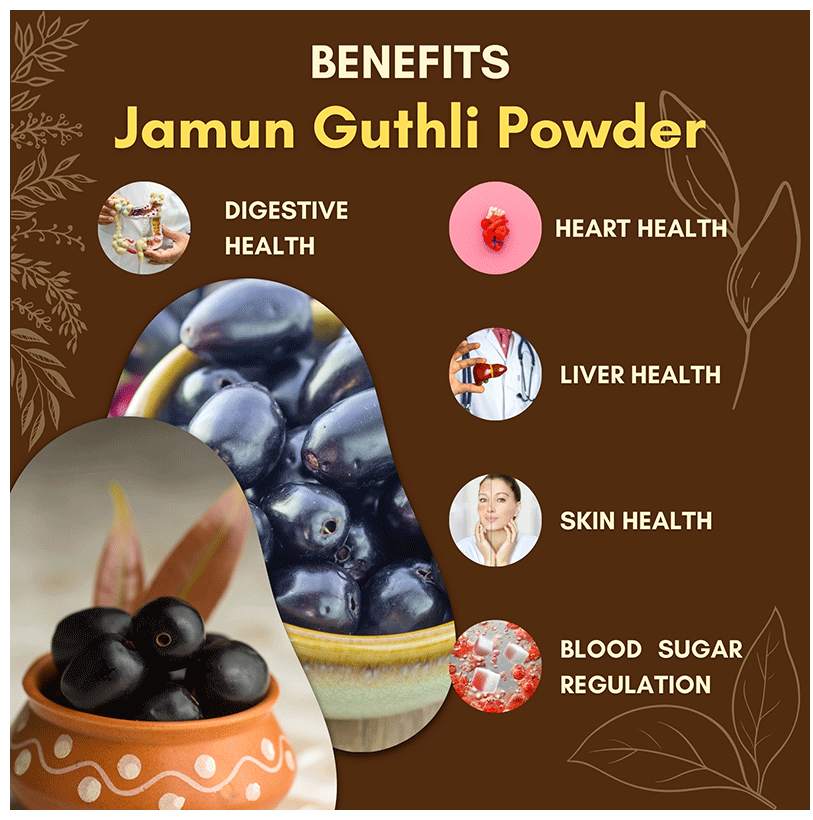 Jaived Ayurveda Jamun Guthli Powder