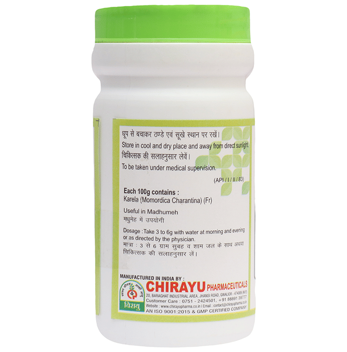 Chirayu Karela Churna