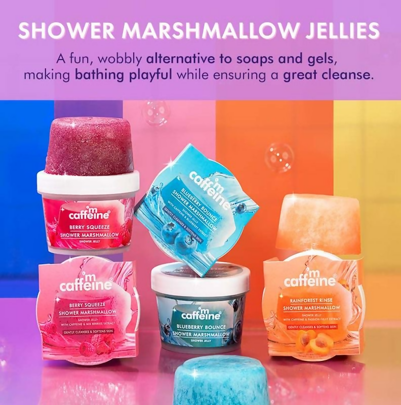 mCaffeine Berry Squeeze Shower Marshmallow Shower Jelly - Distacart