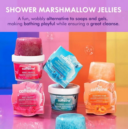 mCaffeine Berry Squeeze Shower Marshmallow Shower Jelly - Distacart