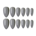 Thumbnail for shills professional reusable press on nails almond spn622