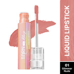 Thumbnail for Swiss Beauty Select Turn on Glaze Liquid Lipstick - 1 Glimmer Nude
