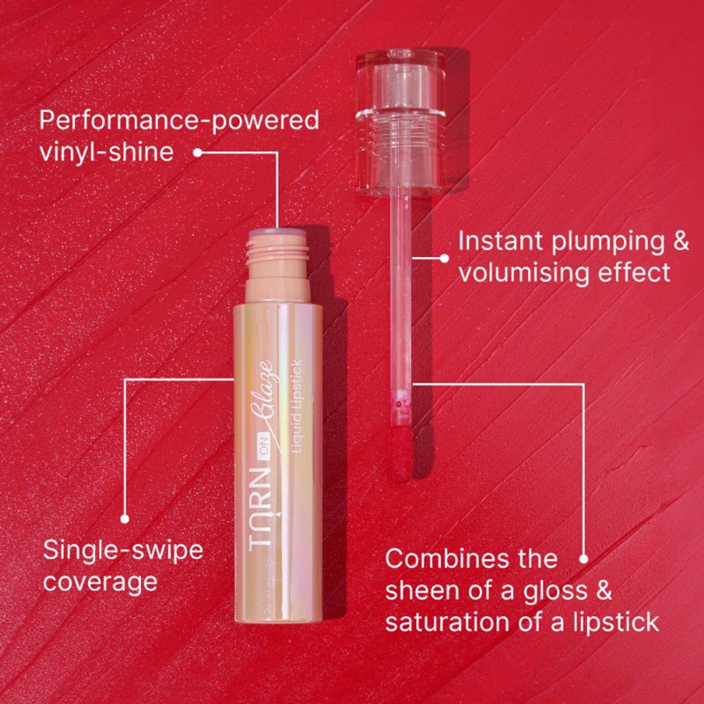Swiss Beauty Select Turn on Glaze Liquid Lipstick - 3 Spiced Brick - Distacart