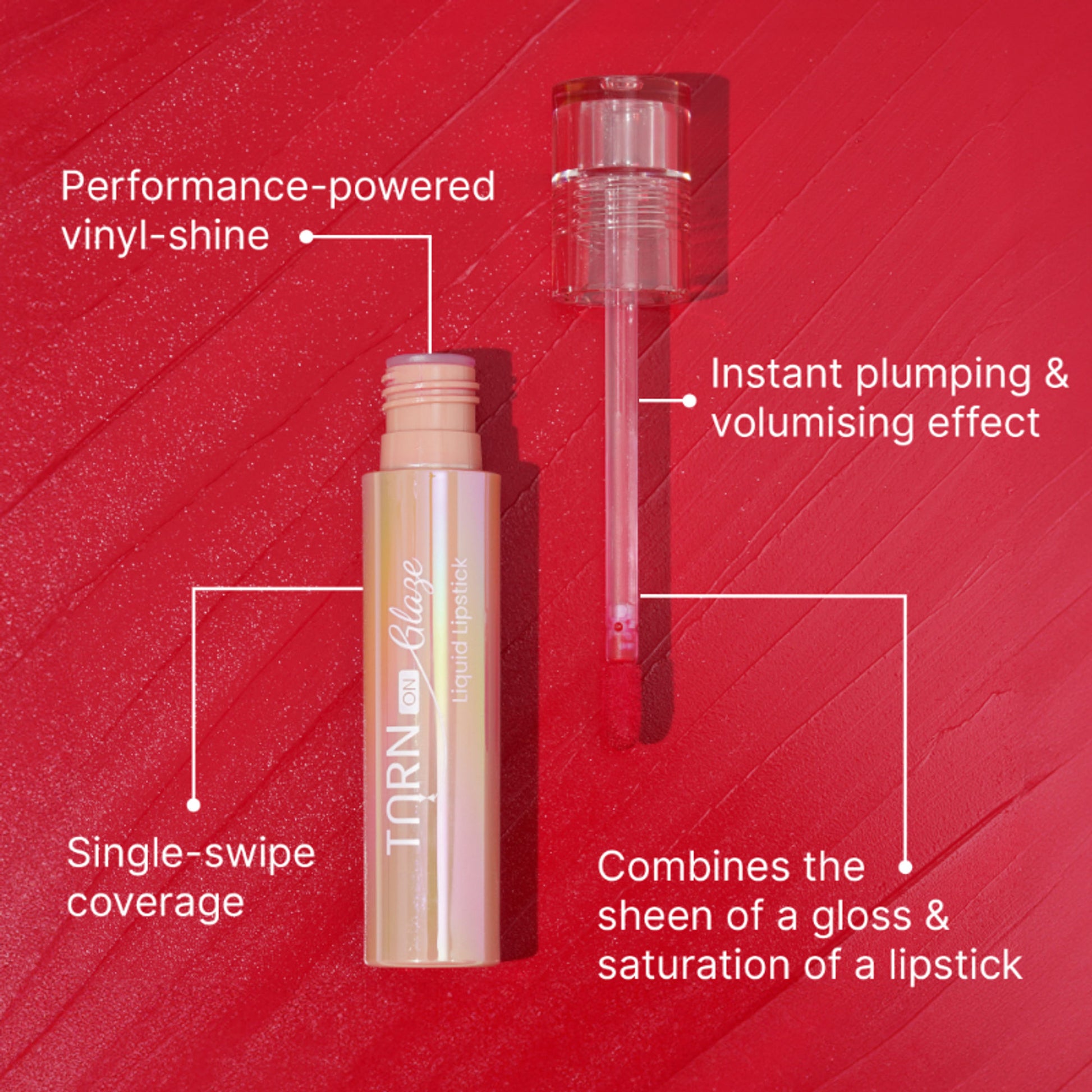 Swiss Beauty Select Turn on Glaze Liquid Lipstick - 3 Spiced Brick - Distacart