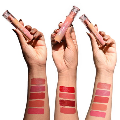 Swiss Beauty Select Turn on Glaze Liquid Lipstick - 3 Spiced Brick - Distacart