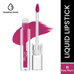 Thumbnail for Swiss Beauty Stay On Matte Liquid Lipstick - 11 Raw Plum