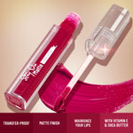 Thumbnail for Swiss Beauty Stay On Matte Liquid Lipstick - 12 Love Pink - Distacart
