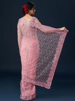 Thumbnail for kasee Geometric Embroidered Sarees - Distacart