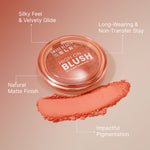 Thumbnail for Swiss Beauty Select High On Blush - Pretty Peach - Distacart